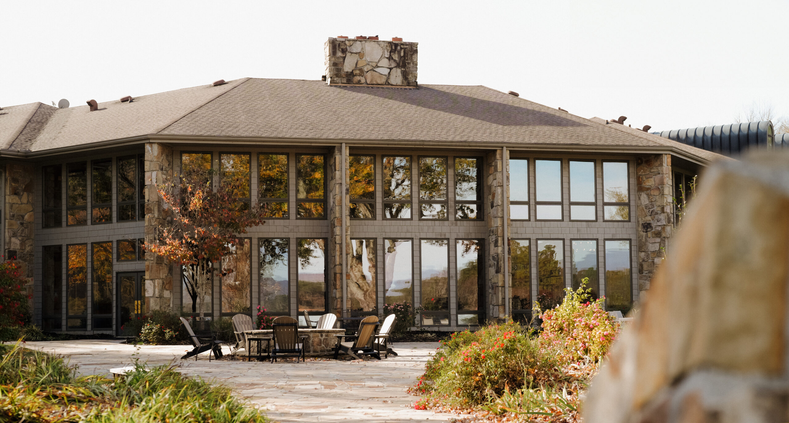 the glass lookout of the ridges wedding venue and resort