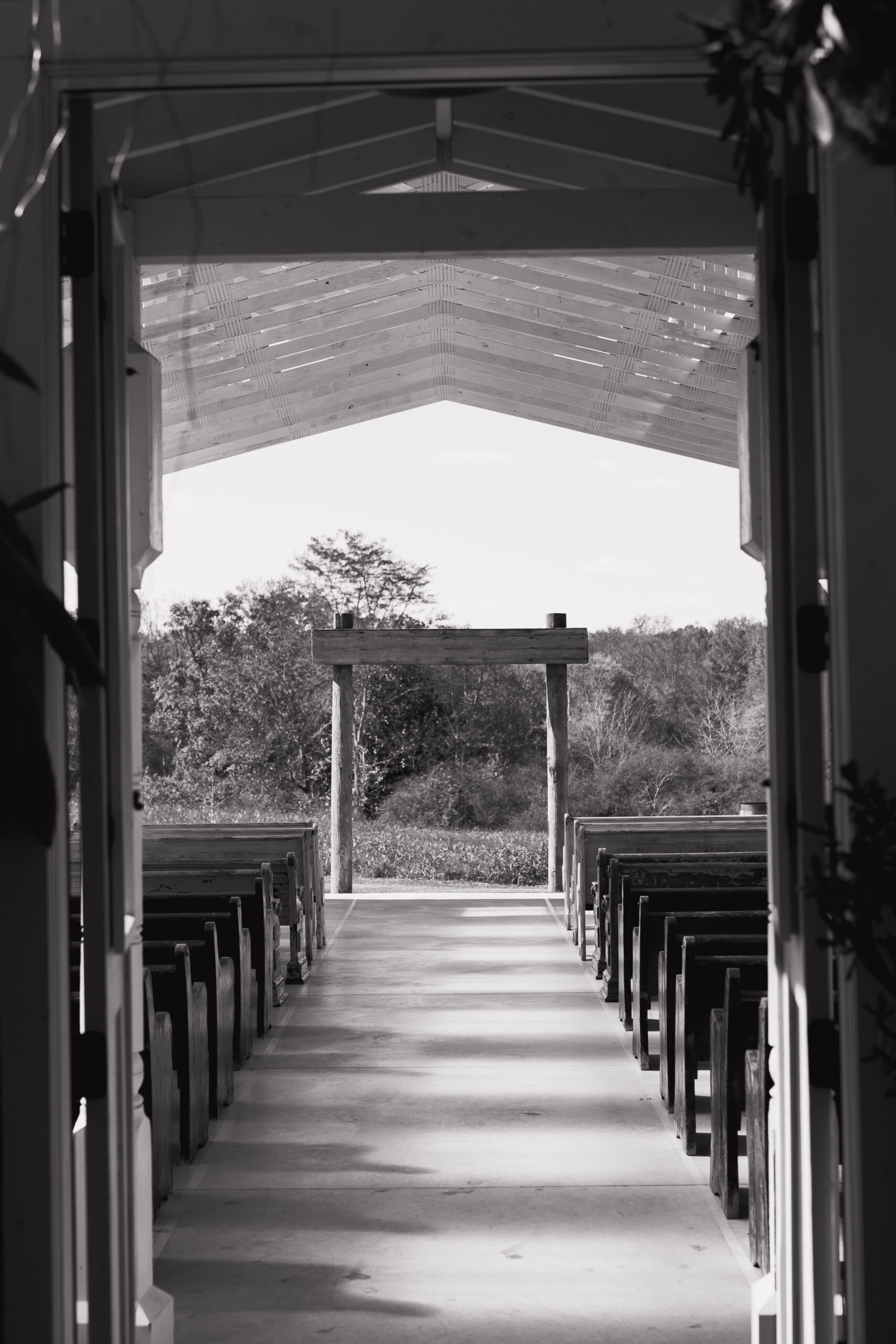 Ceremony at West Milford Farm, in Cumming Georgia